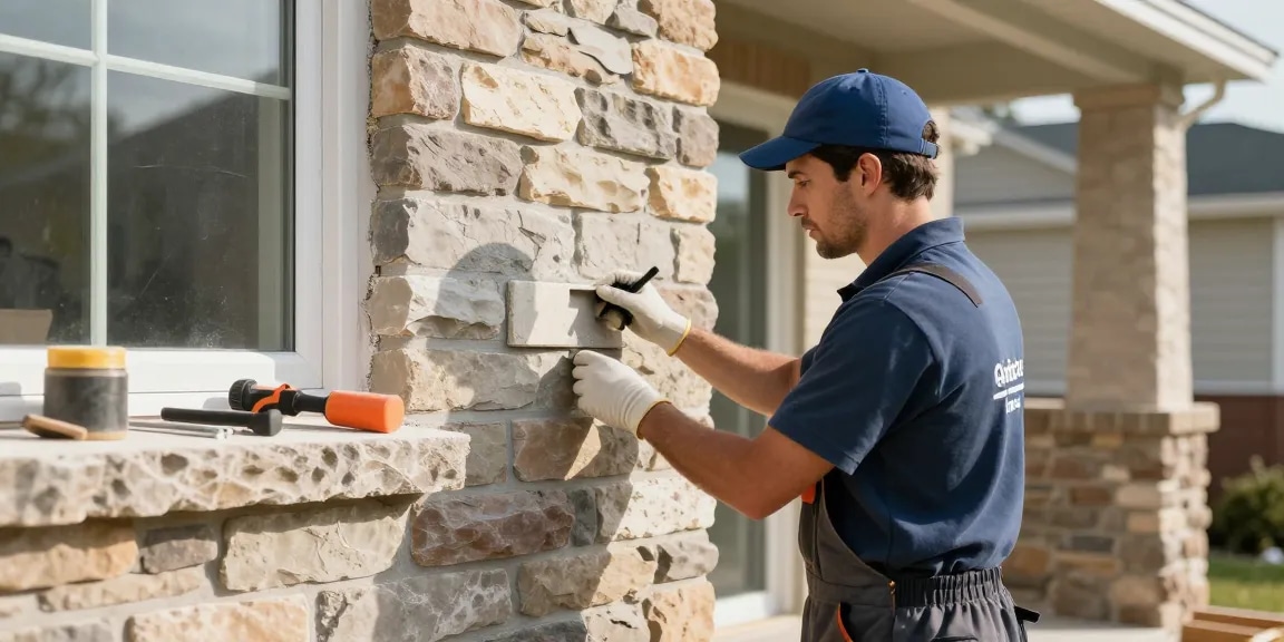 Trusted stonemason Regina showcasing quality masonry work for local services.