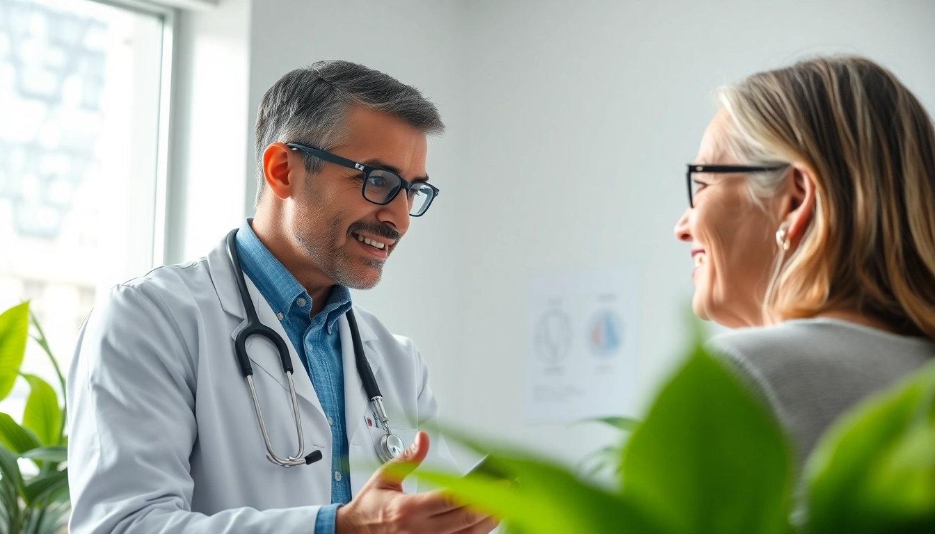 Discussing Medical marijuana card online options with a compassionate healthcare provider.