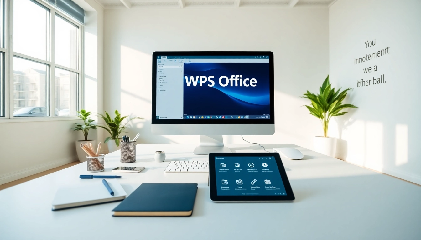在现代办公环境中使用 WPS Office 提升生产力。
