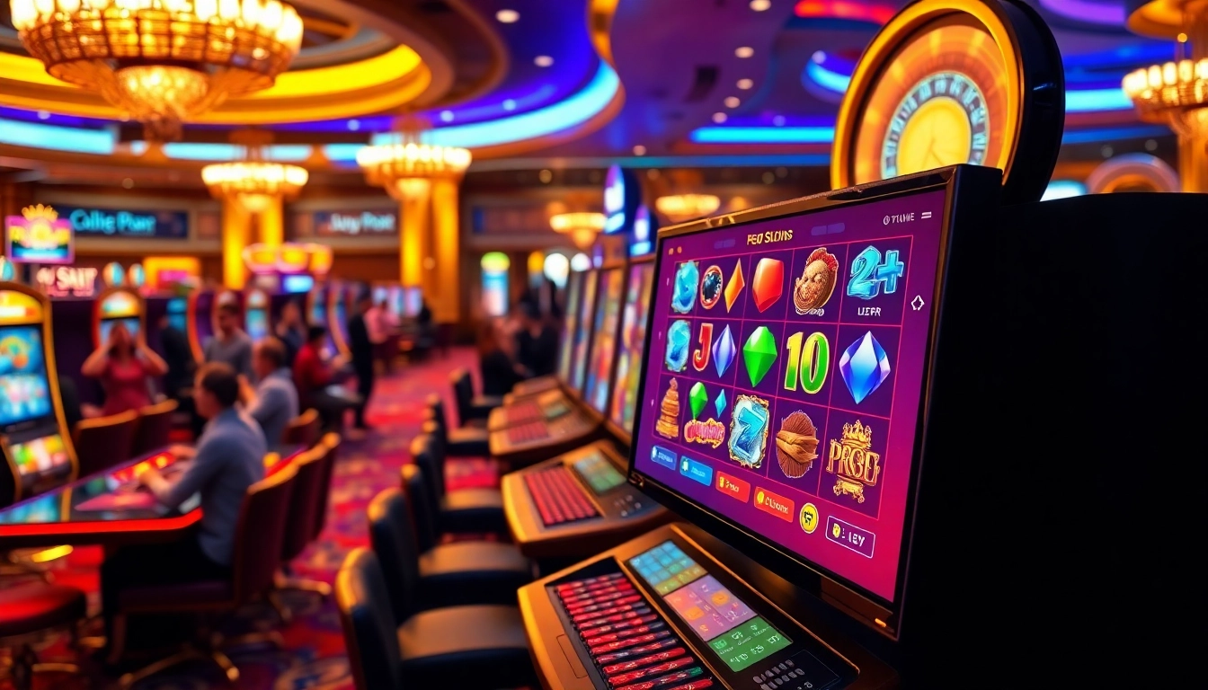 Experience the excitement of pg slot demo games in a vibrant casino atmosphere.